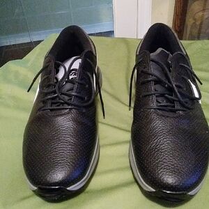 Black Leather Men's Shoes